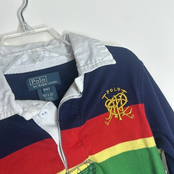 Polo Ralph Lauren long sleeve polo size 4T EUC - Picture 2 of 2